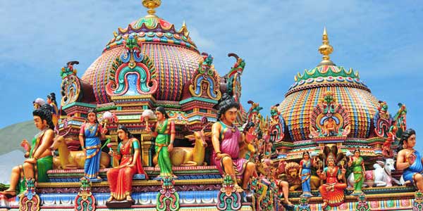 la visite des monuments architecturale en Inde du Sud